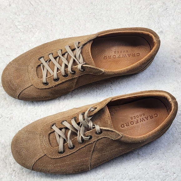 Vibram/Crawford Unisex Shoes in Tan Suede Leather, EUR 39, US Women8.5, Men6.5 - Picture 2 of 9